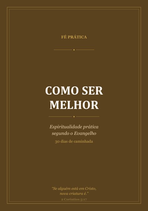 Como Ser Melhor — capa do livro principal